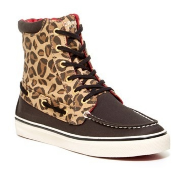 Sperry Shoes - Sperry Top Sider Pinecrest Leopard print sneaker
